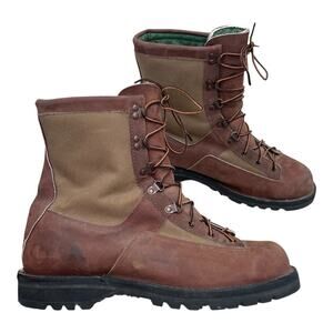 Danner Sierra Brown Leather 8” 400G Insulated Gore Tex Hunting Boots Men’s 13EE